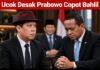 Bahlil Pegang Dua Kursi Menteri, CBA Desak Prabowo Copot dari ESDM dan Lantik Yuliot Tanjung