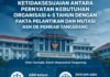 KETIDAKSESUAIAN ANTARA PERNYATAAN KEBUTUHAN ORGANISASI 4-5 TAHUN DENGAN FAKTA PELANTIKAN & MUTASI ASN DI PEMKAB TANGERANG